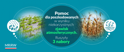 Trzy nabory dla poszkodowanych rolników wystartowały